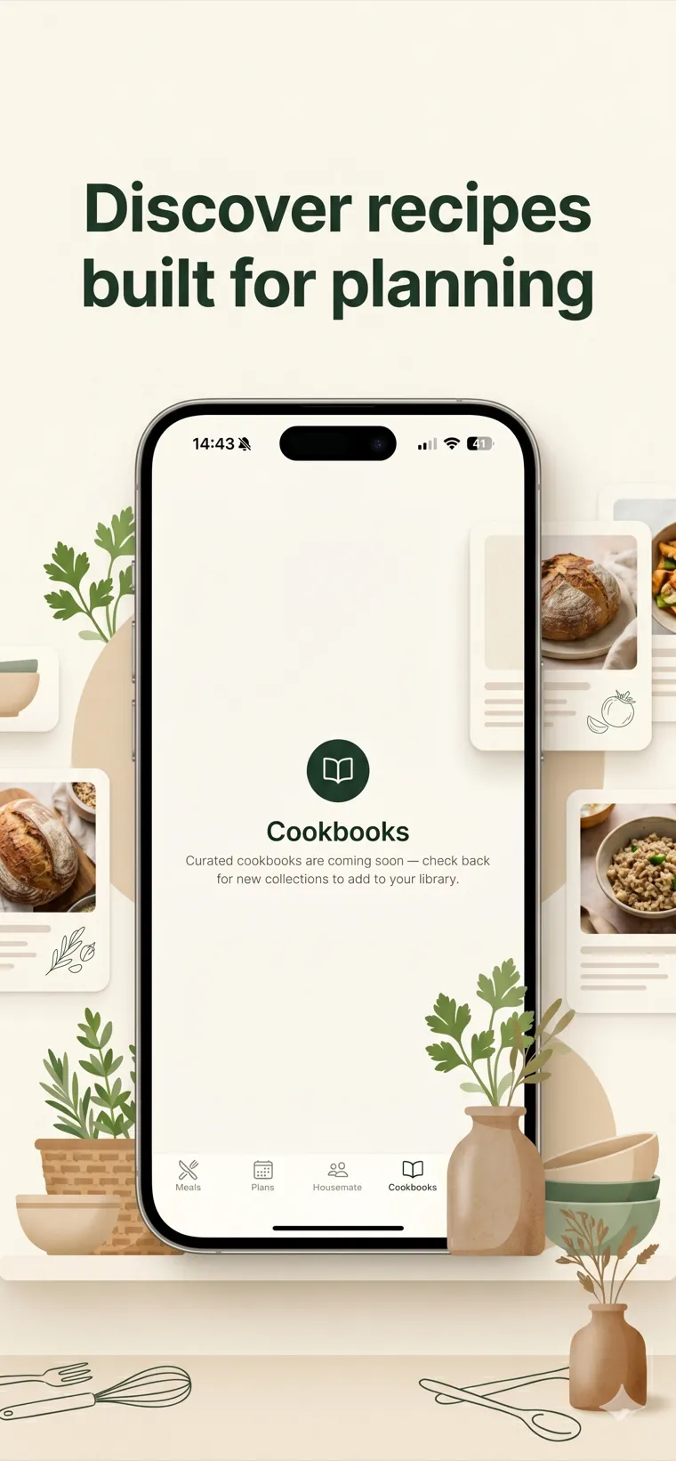 Discover recipes built for planning.